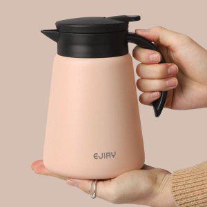 분홍색 스텐 보온병 에지리 예쁜 물통 주전자 800ml