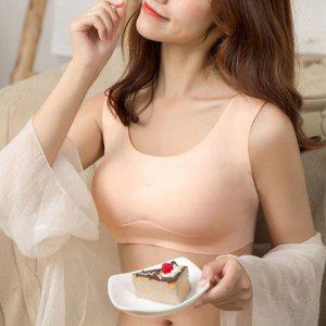 브라탑 편한 뽕브라 백크로스 패드 속옷 브래지어