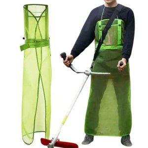 작업 예초기 앞치마 벌초 보호 보호대 그린 예초 안전 작업복