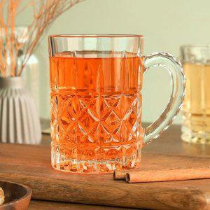 맥주잔 850ml 아이스컵 유리잔 아이스커피잔 카페유리컵 손잡이 찻잔 홈세트