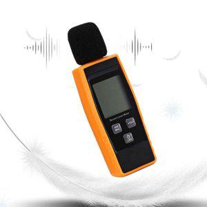 주황색 휴대용 데시벨 측정기 소음계 방음 LCD RZ1359