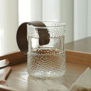 빈티지 유리컵 유리잔 내열 빈티지 유리 언더락 300ml 맥주컵 아이스커피잔