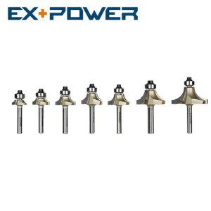 둥근면 트리머 나무홈파기 비트 목공용공구 루터 목공직선 재단 루터기