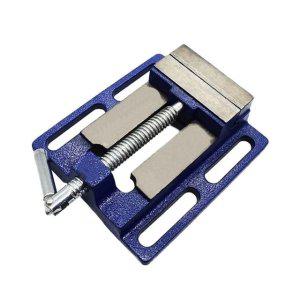 파란색 벤치바이스 탁상 드릴 목공바이스 80cm 미니