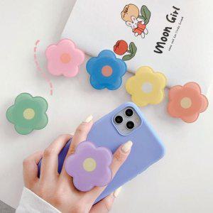 꽃모양 스마트톡 거치대 폰홀더 핸드폰 그립 스탠드