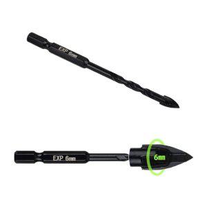 만능드릴비트 블랙 전동드릴비트 6MM 석재기리