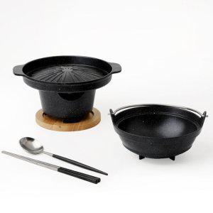 냄비 화로 불판 구우리 구이 도구 조리 스키야키냄비 그릴 고기불판
