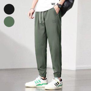 쿨링 메쉬 스판 조거팬츠 남성 트레이닝바지 여름 운동복