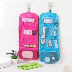 블루 걸이형 세면파우치 여행용파우치 도구가방 세면백 캐리어