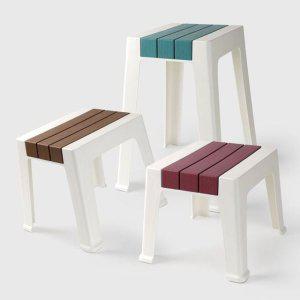 타일 디자인 스툴 등받이없는의자 화장대의자 식탁스툴