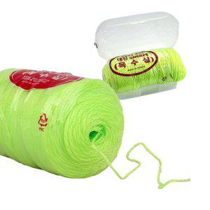 형광 연두색 수직실 먹실 수평줄 사게부리