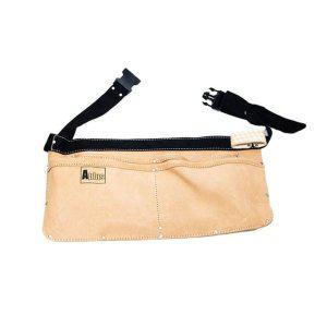 세무 허리앞치마 가죽포켓 조절형 작업용 공방앞치마 도예 목공