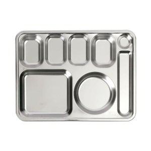 급식판 스텐 가정용식판 도시락통