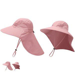 아기모자 비니 겨울모자 베레모 유아 블루독 키즈 물놀이 방한 통풍 ABM썸머 플랩캡 핑크