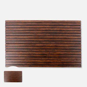 원목마루 강화 강 방수 셀프시공 클릭식 밝은톤 층간소음방지 베란다 발판 특대 80x50cm