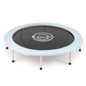 아이워너 트램폴린 접이식 밴드 트램펄린 지름 138cm (민트) 바운스트램폴린 점핑트램폴린 가정용트램폴린