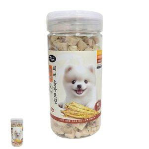 애견동결건조 스트릿 영양강아지파우더 야채트릿 강아지 동결건조 올가트릿 북어 80g