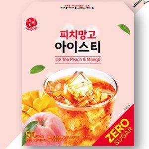 송원 피치망고 아이스티 제로슈가 50스틱