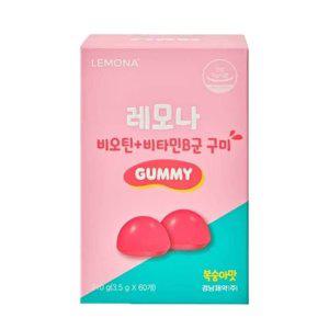 경남제약 레모나 비오틴+비타민B군 구미 60구미