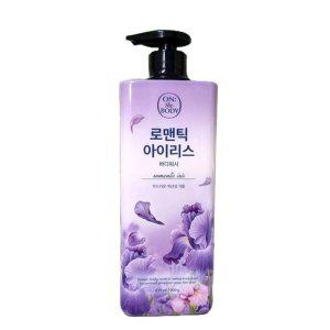 향좋은 약산성 바디워시 900ml 로맨틱 아이리스 바디클렌저 대용량 촉촉한 저자극