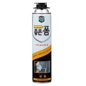 폴리우레탄 발포 단열 충진제 건축 월드폼 보수제 실란트 외벽방수 실리콘코킹