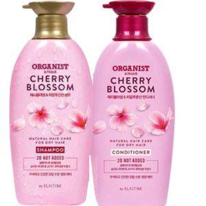 체리블라썸향 핑크 500ml 샴푸 린스 대용량샴푸