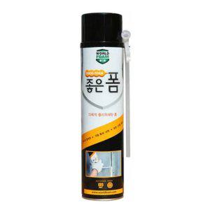 우레탄폼 스프레이 폴리우레탄 틈새 충진 충진제 크랙 셀프시공 실리콘 방수