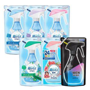 가정용 탈취제 꽃향 라벤더 상쾌한향 유칼립투스향 에이프릴향 320ml 섬유탈취제