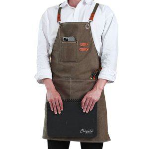 목공 캔버스 앞치마 미술앞치마 방수 수공예 원예 목수