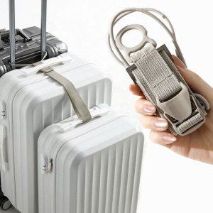 여행용스트랩 가방걸이 잠금 캐리어 보호 밸트 여행 잠금장치