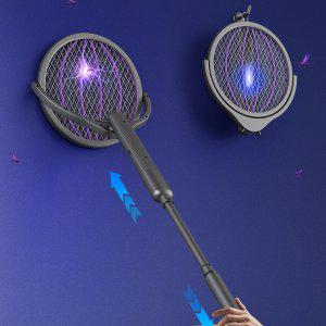 베이직확장형회전모기채 C타입 충전식모기채 스탠드