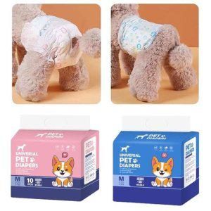 강아지 암컷 귀저기 수컷 매너벨트 생리대 애견 중형M