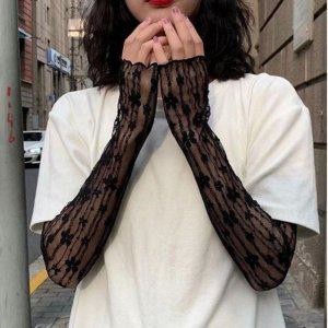 레이스 쿨토시 여성 팔토시 여름 운전 골프 손등 예쁜 패션