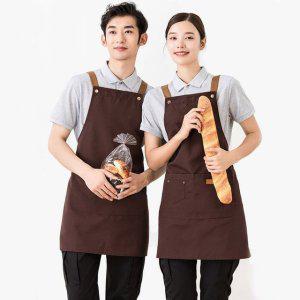 커피숍앞치마 베이커리앞치마 셰프복 어깨끈