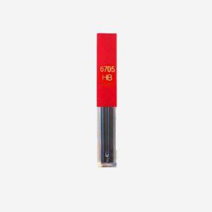 빨간색연필 샤프심 0.5mm 0.7mm hb b 고급샤프심 정밀한