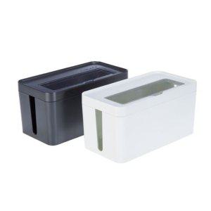 멀티탭 전선정리 다크그레이 화이트 선정리 커버 보호 수납