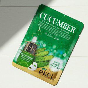 하루종일 매끄러운 피부선사 오이 얼굴 마스크팩 10매