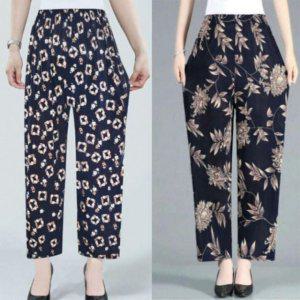 잠옷 공장 커플잠옷 몸빼 빅사이즈 엄마 작업용 할머니 여름 바지 여름잠옷 슬랙스