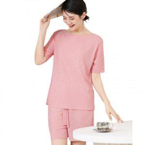 잠옷 공장 커플잠옷 상하세트 잠옷 반팔티 여성 찜질복 편안한 상하복 반바지 홈웨어 사우나복