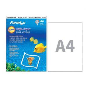 프리미엄 잉크젯 전용지 A4 100장 사진인화지 포토용지 프린터