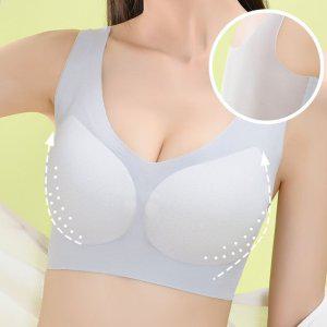 쿨 UWNB0155햄라인 심리스브라 노와이어