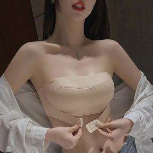 볼륨브라 브라 오프숄더브라 vng 심리스브라