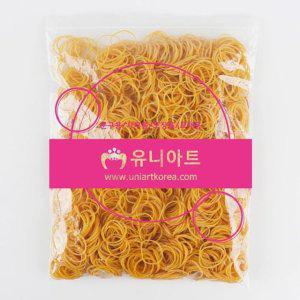 대용량 노랑 고무줄 만들기재료 공예재료 공예 공작 컬러고무밴드 미술놀이 4cm