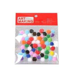 단색뿅뿅이 솜방울 10mm 인형만들기 뜨개질 팬던트 모루인형 비즈재료 소품 뜨개키트