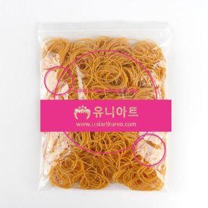 고무줄 노랑 공작 공예 만들기 유아미술 미술놀이 정리밴드 7cm