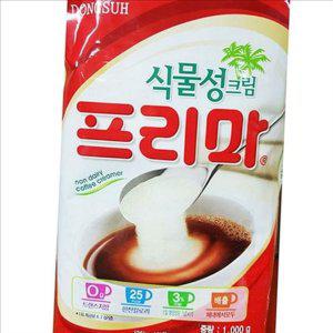 대용량 동서 프리마 1kg 업소용 프리마 식물성 크림 커피 크리머