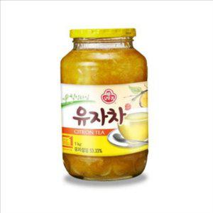 1kg 오뚜기 유자 차 생강 오뚜기 유자 청 수제 음료
