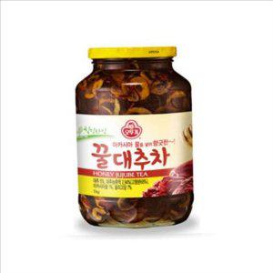 국산 오뚜기 꿀 대추 차 벌꿀 꿀 대추 차 1kg