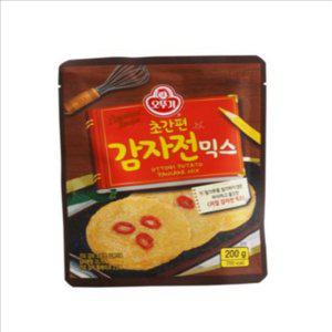 초간편 오뚜기 감자전 간편 감자전 믹스 요리 캠핑