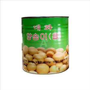 2.84kg 양송이 버섯캔 대용량 양송이 통조림 홀양송이 버섯 중식 재료